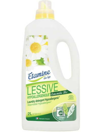 LESSIVE LIQUIDE HYPOALLERGENIQUE 2L Etamine du lys