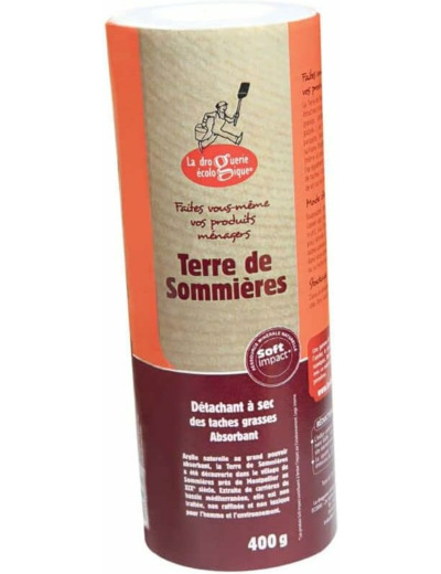TERRE DE SOMMIERES POUDREUR 400G La Droguerie Ecologique