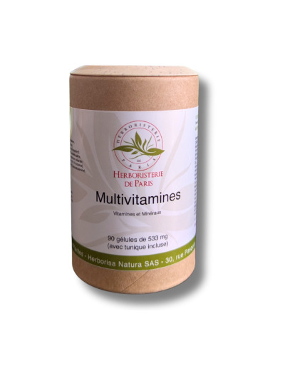 Multi Vitamines et minéraux 90 Gélules