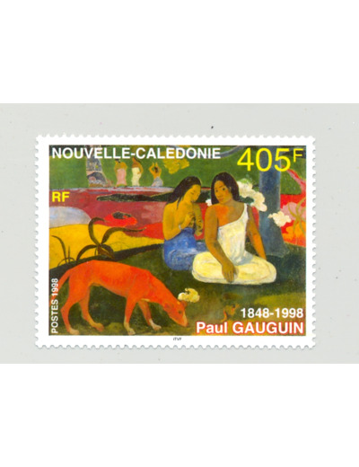 NOUVELLE-CALEDONIE YT754 TABLEAU DU PEINTRE PAUL GAUGUIN NEUF