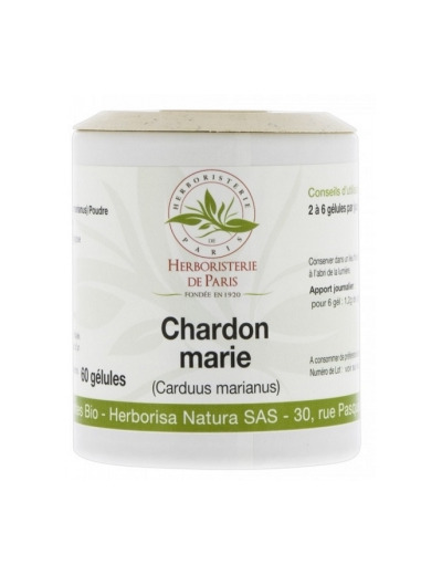 Chardon Marie Fruit Bio 60 gélules