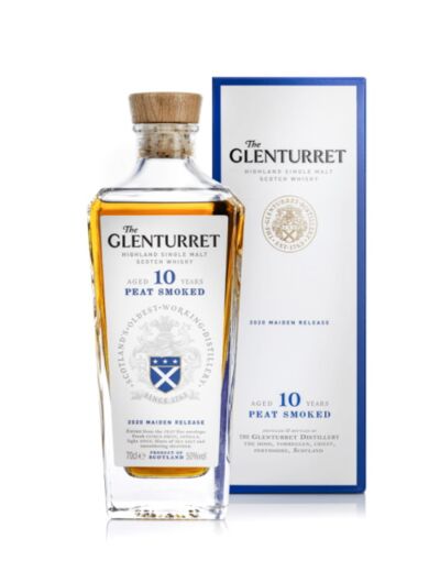 Whisky écossais 10 ans the GLENTURRET peat smoked