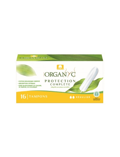 Tampons Régulier sans applicateur Boîte de 16