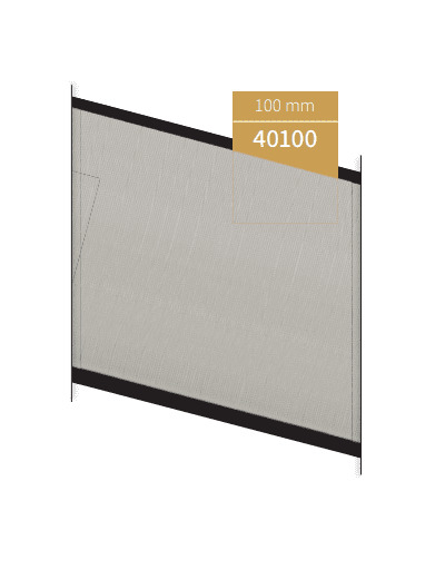 Renfort de tête polyester 100mm 100 mètres 40100