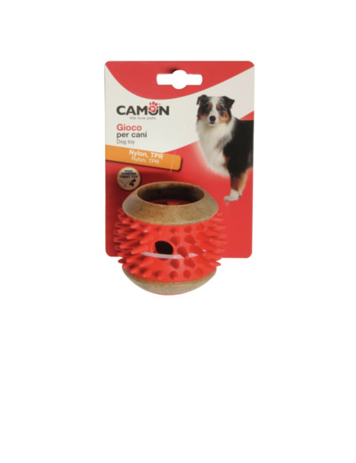 Jouet chien, Cylindre TPR - Ø8cm