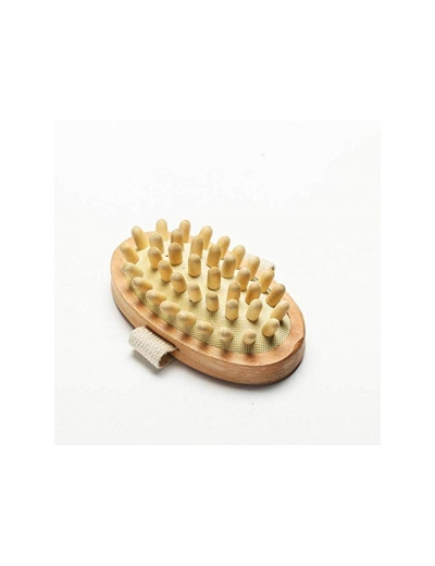 Brosse de massage à picots circulation et cellulite