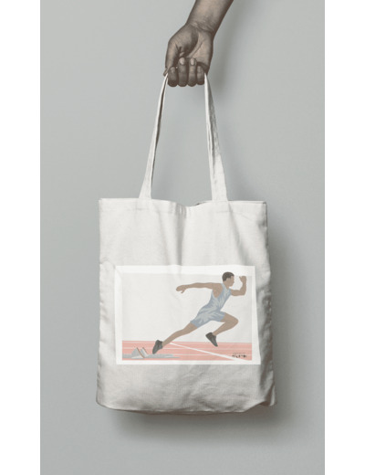 Tote bag ou sac athlétisme "sprint homme"