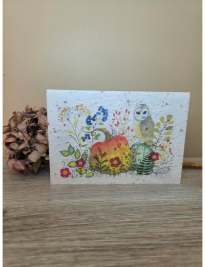 Carte à planter toutes occasions - Carte fleurie en papier ensemencé