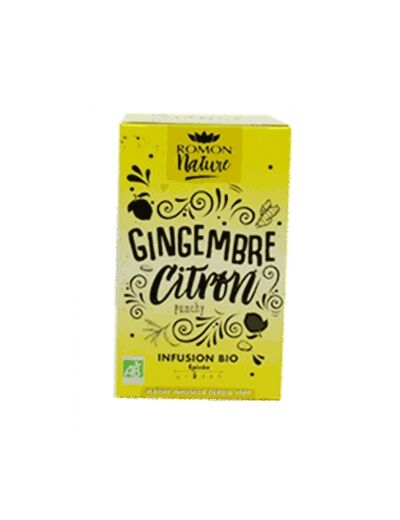 Infusion plaisir Gingembre Citron bio