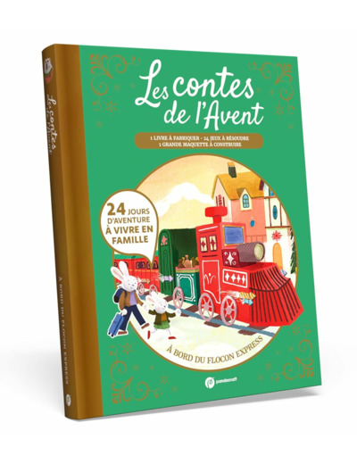 LES CONTES DE L'AVENT - A BORD DU FLOCON EXPRESS - 24 JOURS D'AVENTURE A VIVRE EN FAMILLE !