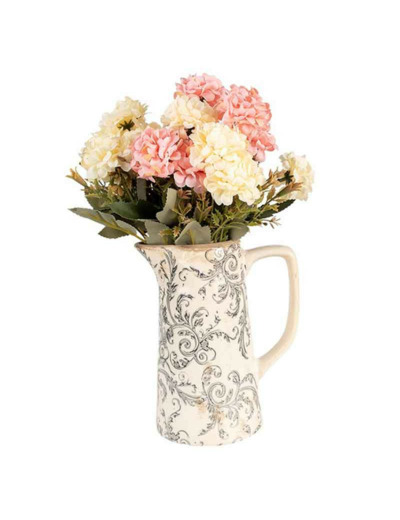 Vase pichet céramique vintage 16x11x20cm