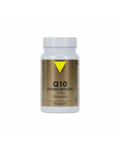 Q10 Réduit Ubiquinol 100 mg-30 Capsules-Vitall+