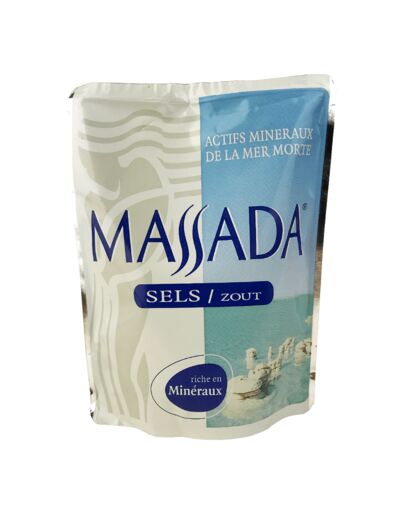 Sels de la mer morte-3x200g-Massada