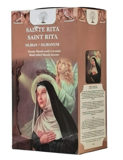 1 étui de 12 bâtons d'Encens - Ste Rita - Oliban