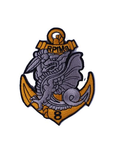 Ecusson 8ème Régiment de Parachutistes d'Infanterie de Marine (8ème RPIMa)