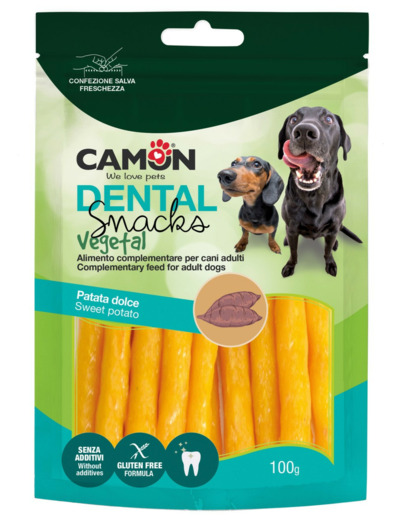 Friandises végétales en sticks à la patate douce - 100g