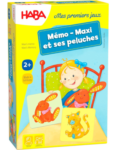 Mémo-Maxi et ses peluches