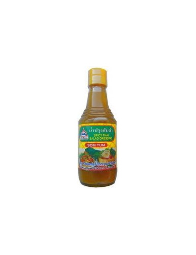 Sauce salade Thai épicé Som Tum POR KWAN 200ml , sauce pour salade Papaye