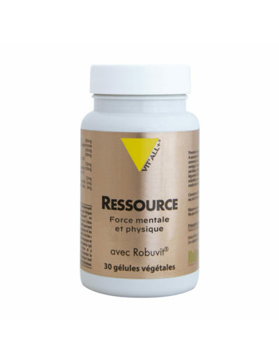 RESSOURCE-Force Mentale et Physique-30 gélules-Vit'all+