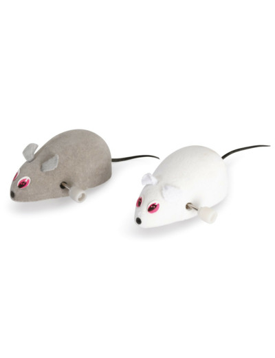 Jouet Chat, Souris mécanique - 5cm