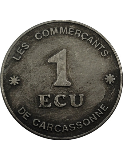 EURO TEMPORAIRE 1 ECU DE CARCASSONE 1992 SUP (SSN 2)