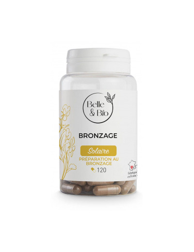 Bronzage naturel Bixa Carotte 120 gélules