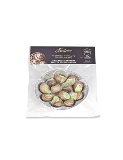Escargots farcis au beurre d'ail