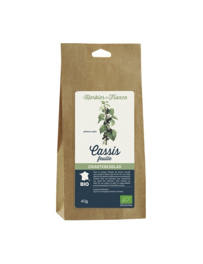 Cassis Feuilles 40g