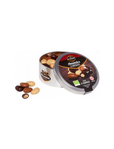 Amandes 3 chocolats 150g