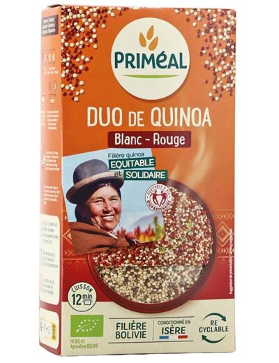 Duo de Quinoa Bio-500g-Priméal