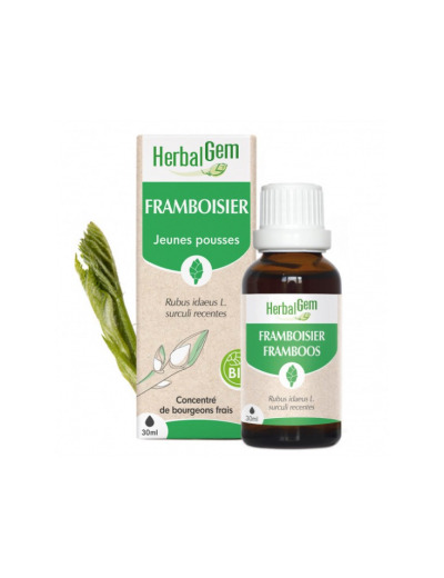 Framboisier bio Flacon compte gouttes 30ml