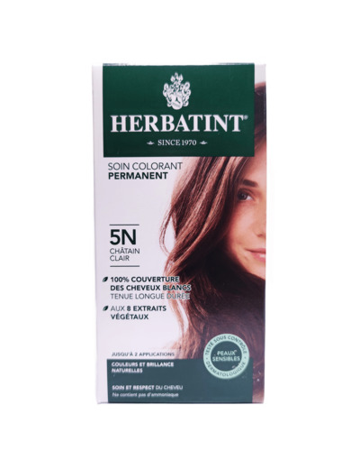 Soin Colorant Permanent 5N Châtain Clair 150ml