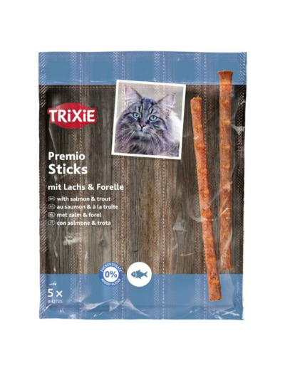 Friandises Sticks au saumon & truite - 5 pcs