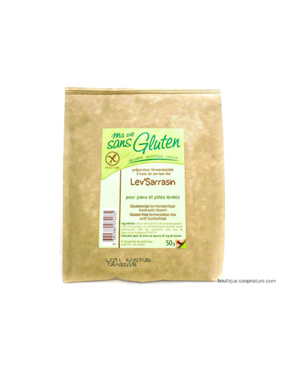 Lev'Sarrasin Préparation Fermentescible Sans Gluten 50g