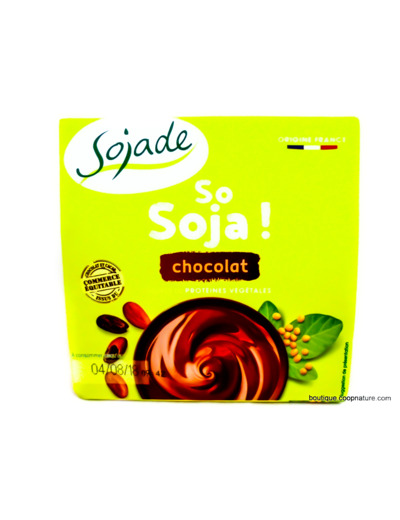 Dessert So Soja ! Chocolat Bio 4x100g