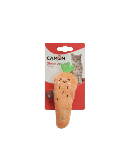 Jouet chat, Peluche CAROTTE - 13cm