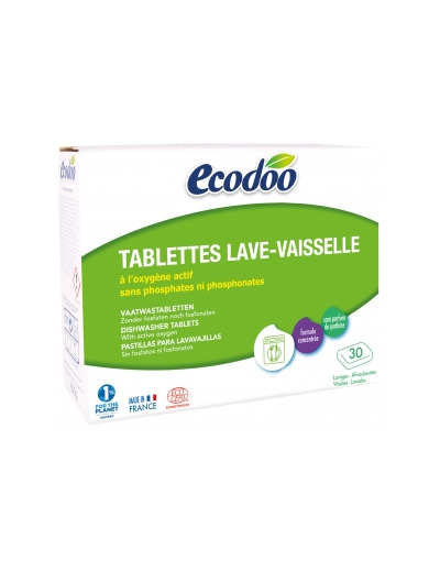 30 tablettes Lave Vaisselle à l'Oxygène actif 600g