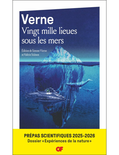 VINGT MILLE LIEUES SOUS LES MERS - PREPAS SCIENTIFIQUES 2025-2026