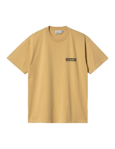 Tee Shirt CARHARTT WIP Stamp Bourbon