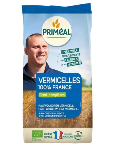 Vermicelles demi complètes Bio-500g-Priméal