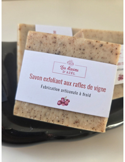 Savon Exfoliant aux rafles de Vigne