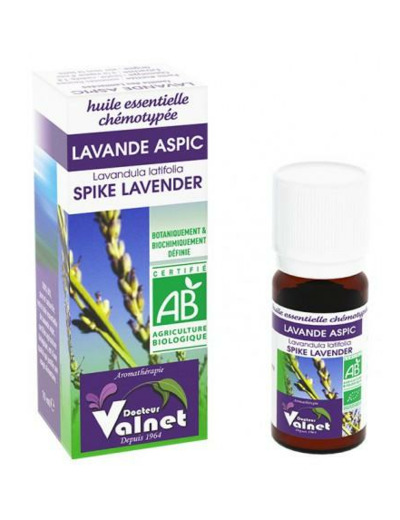 Lavande Aspic-huile essentielles bio-10ml-Valnet