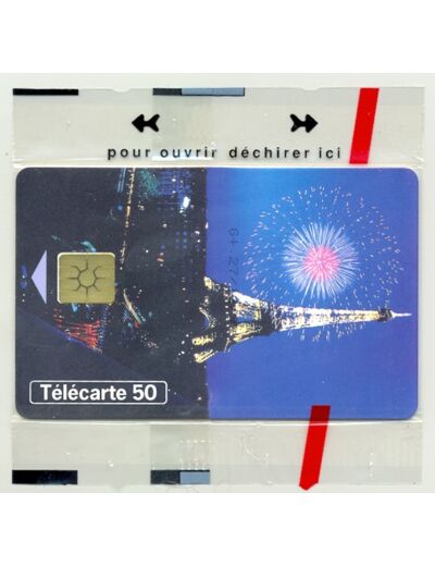 TELECARTE NSB 50 UNITE 12/99 PARIS TOUR EIFFEL 2000 F1033