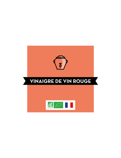 Vinaigre de Vin Rouge - Jean Bouteille - Bio