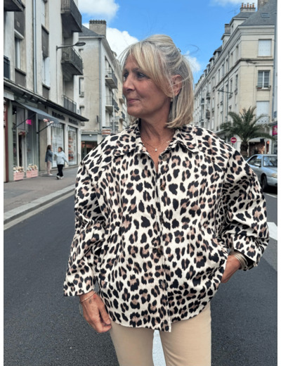 Veste léopard 🐆