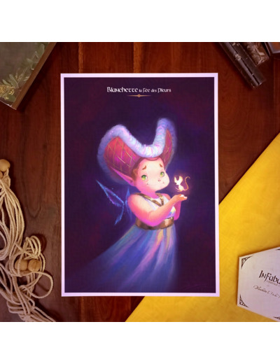 Poster InFabulis l'Héritage Oublié™ - Blanchette la Fée des Pleurs