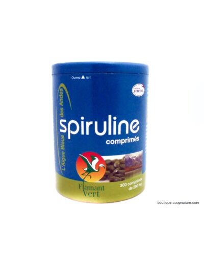 Spiruline Ecocert 300 comprimés