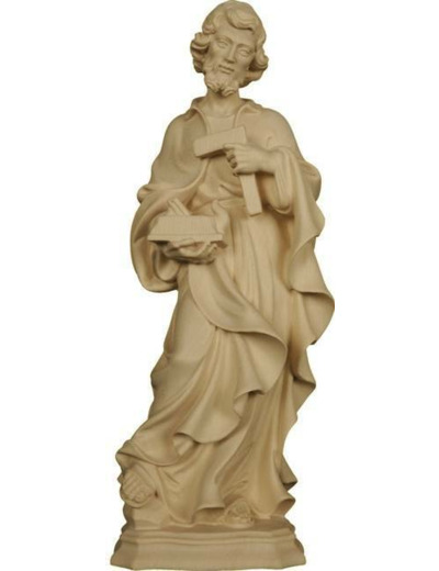St Joseph en bois 20cm- NATUREL