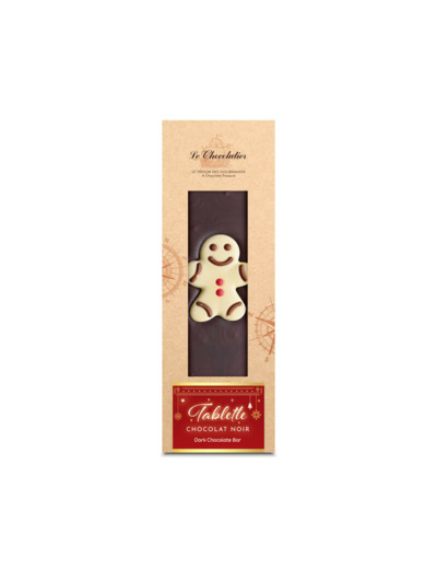 Tablette Chocolat Noir Noël
