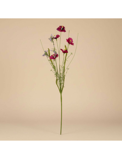 Fleur Seringat Fuchsia Polyester 64cm
